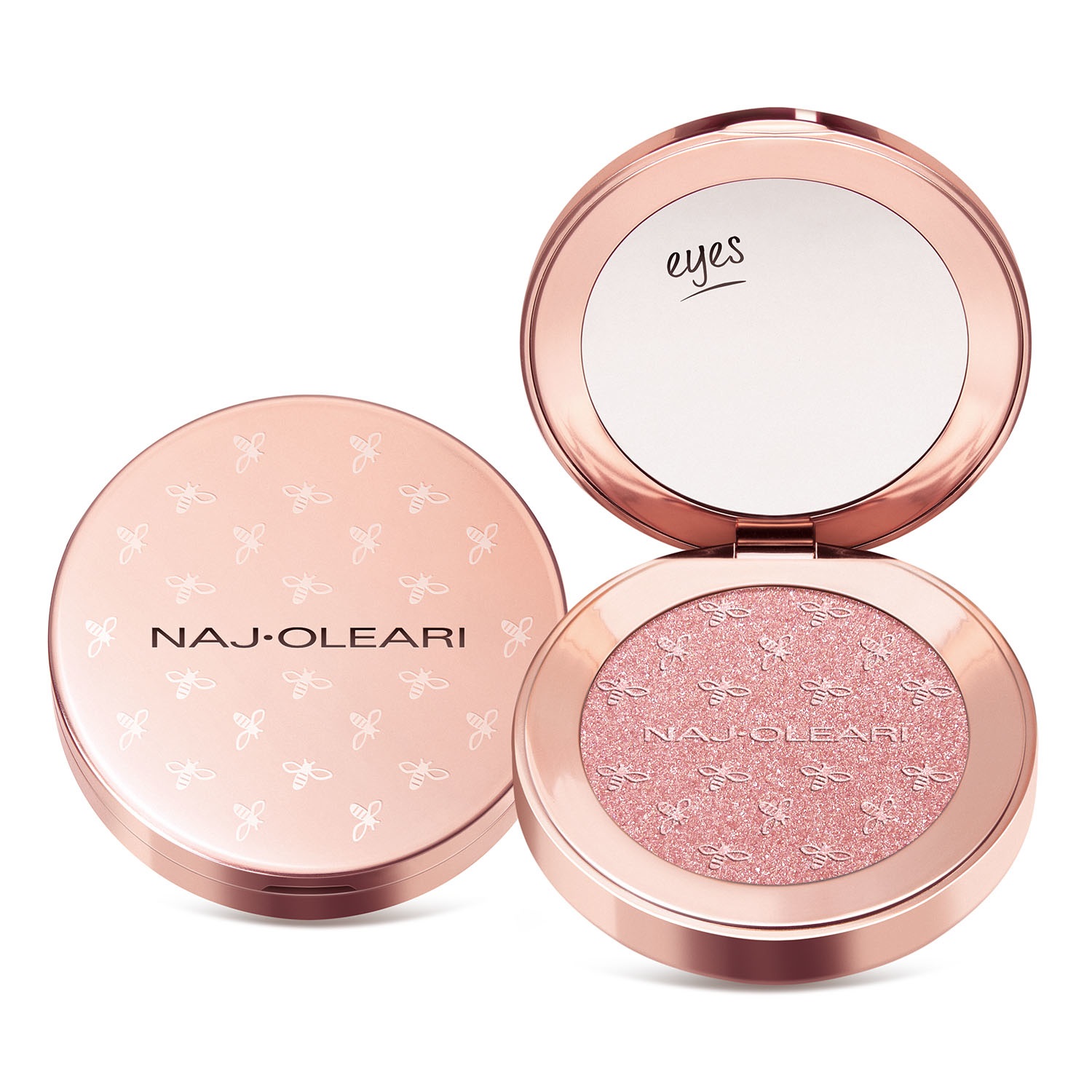 Naj-Oleari Colour Fair Eyeshadow Wet&Dry 05 Rosa Iridescente - Ombretto Ultra Pigmentato con Olio di Argan