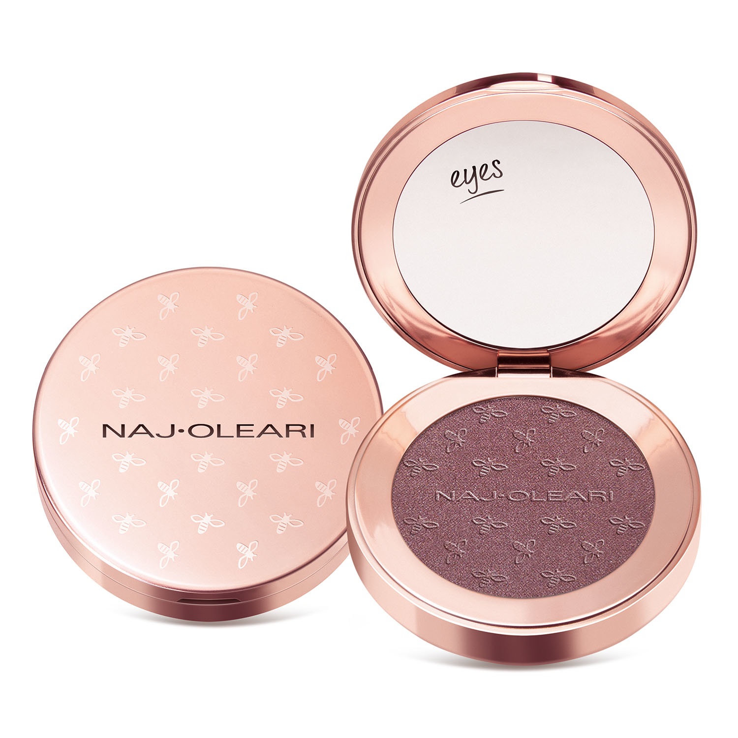Naj-Oleari Colour Fair Eyeshadow Wet&Dry 13 - Ombretto Ultra Pigmentato Borgogna Satinato 2g con Olio di Argan