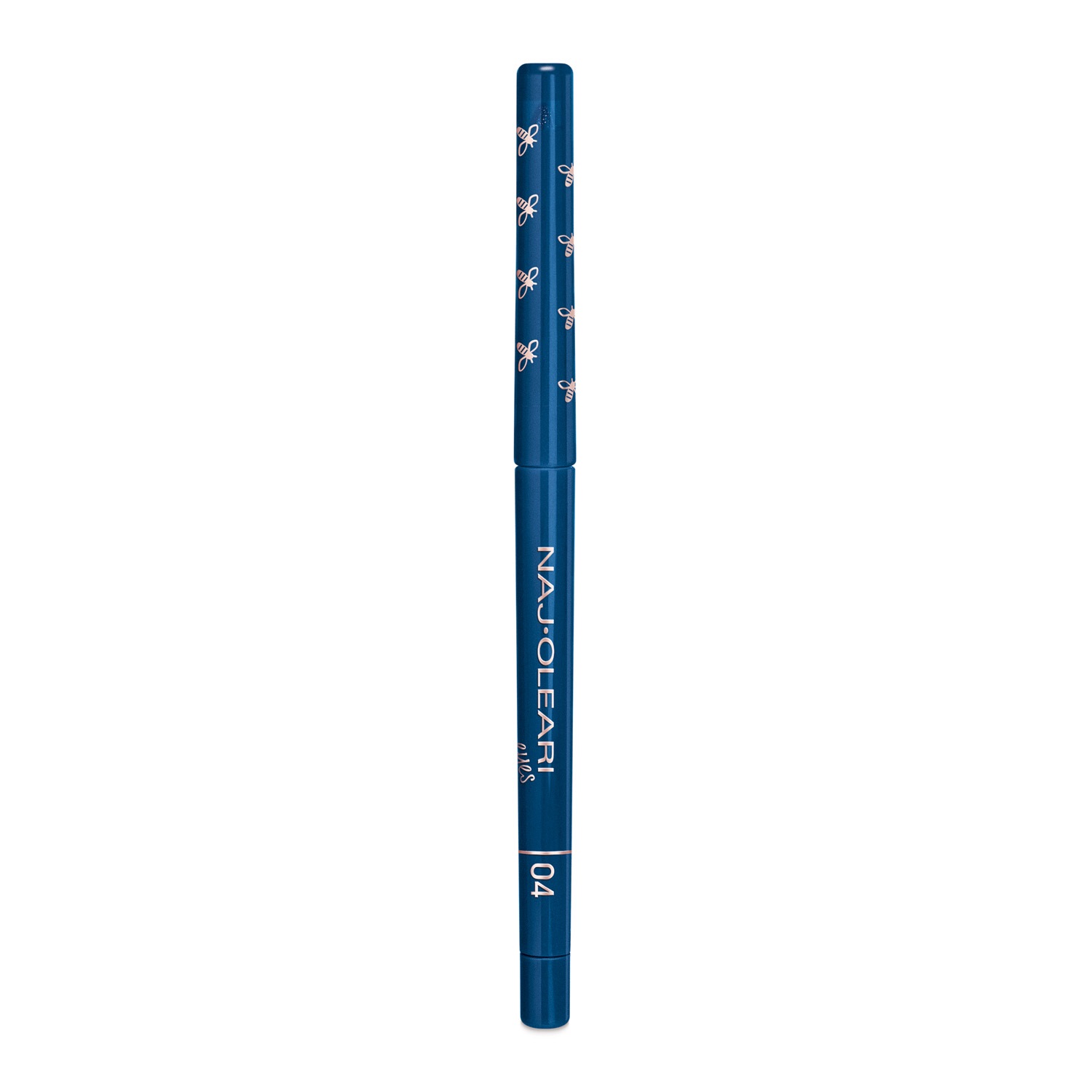Naj-Oleari Irresistible Eyeliner & Kajal 04 Blu Notte Perlato - Matita Kajal a Lunga Tenuta con Formula Cremosa e Estratti di Camomilla