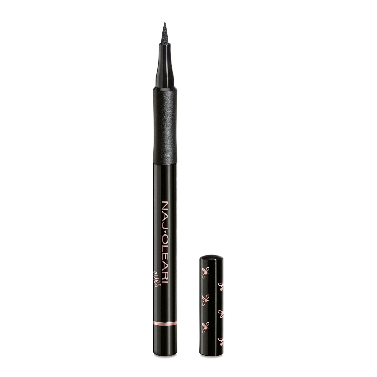 Naj-Oleari One Touch Pen Eyeliner - Nero Intenso 1ml, Eyeliner in penna con punta di precisione e tenuta impeccabile
