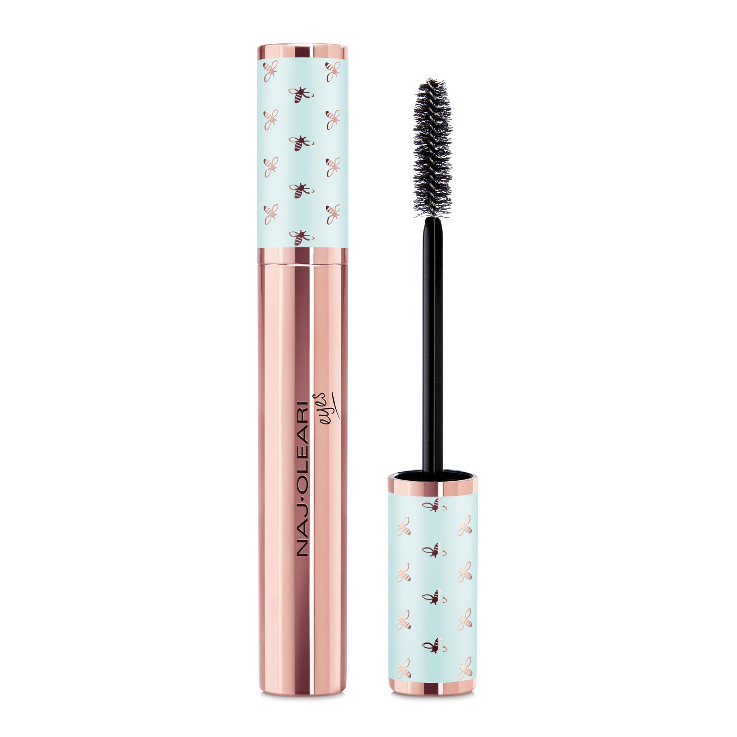 Naj-Oleari Wear The Volume Mascara Extra Nero 14ml - Mascara Effetto Volume Infinito con Scovolo in Fibra