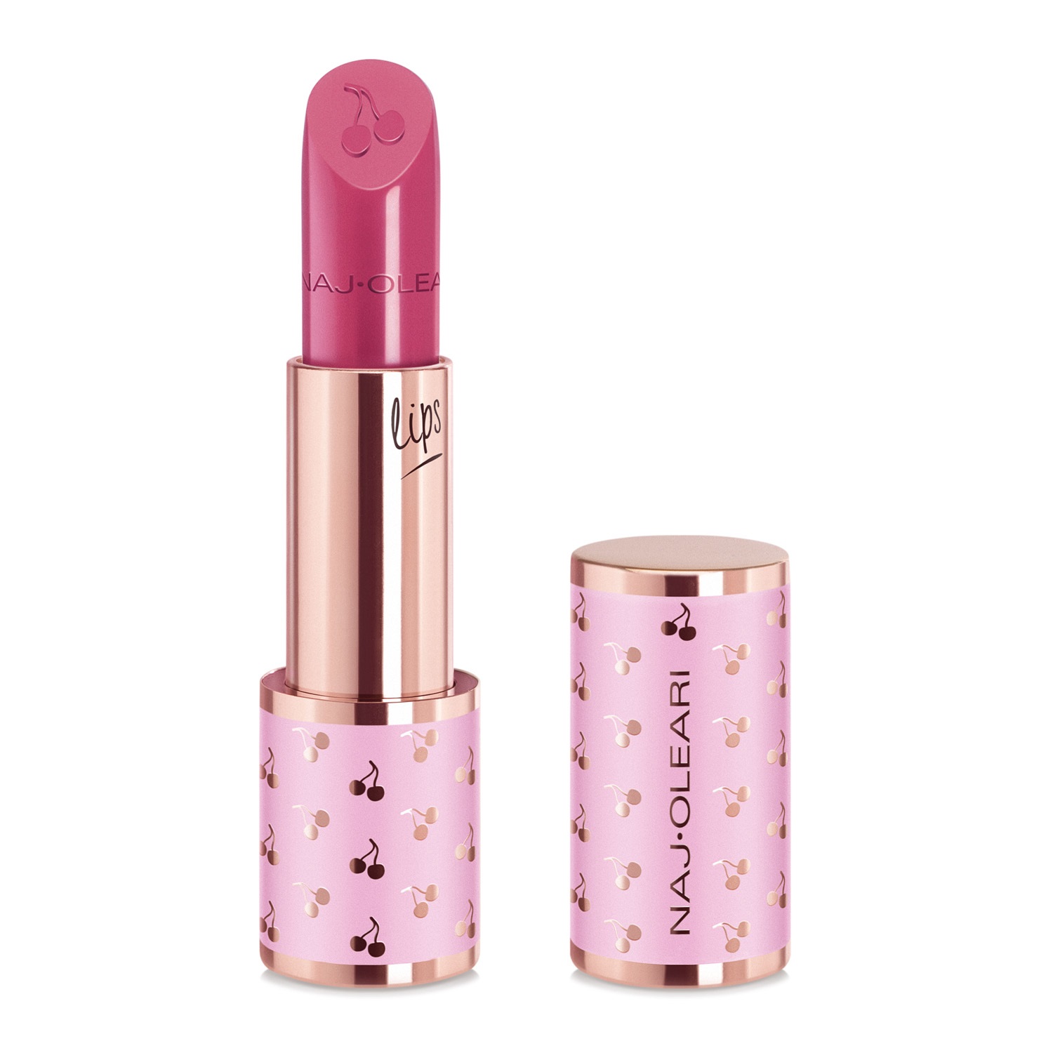 Naj Oleari Creamy Delight Lipstick 07 Orchidea - Rossetto Cremoso Ultra Brillante con Olio di Argan e Burro di Karité