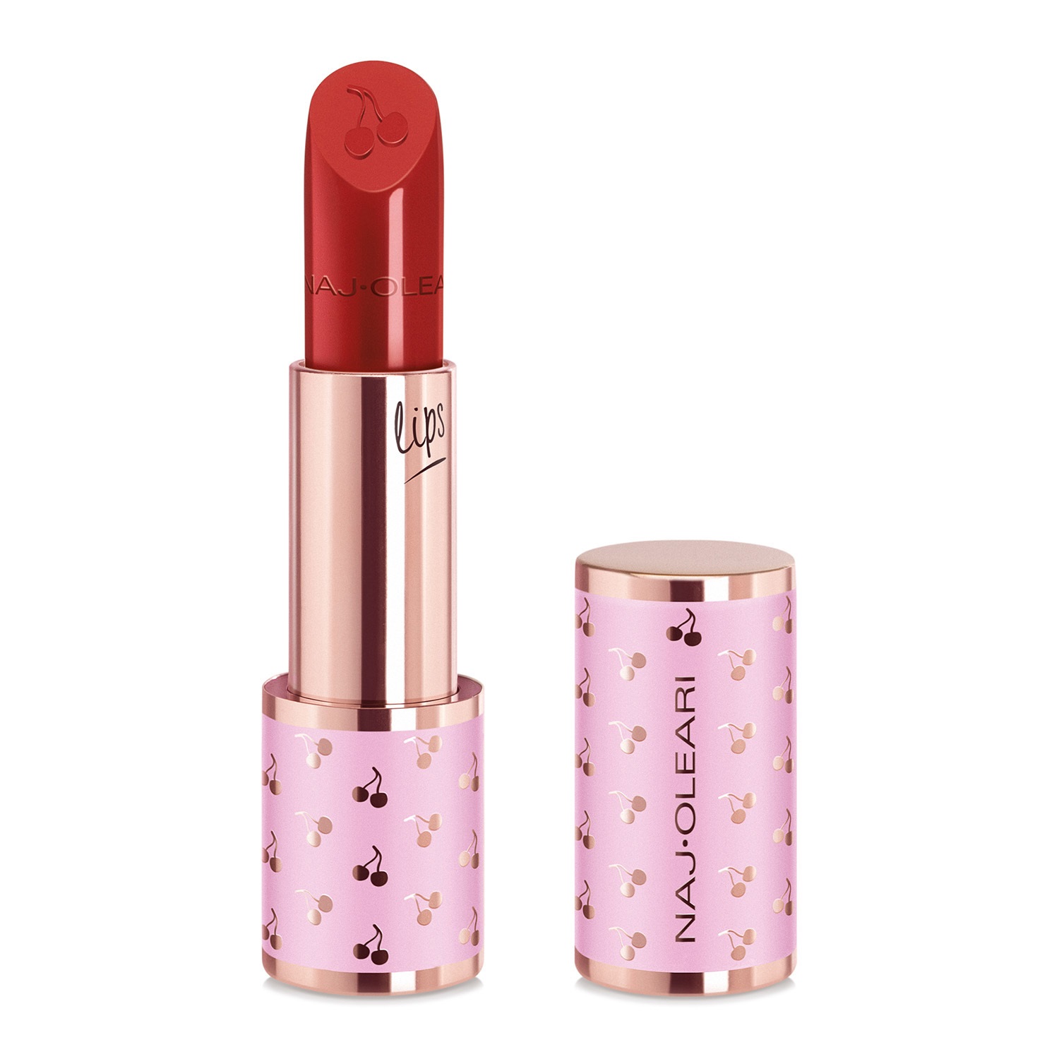 Naj-Oleari Forever Matte Lipstick 05 Rosso Intenso - Rossetto Mat 3.5 g con Finish Opaco e Idratante