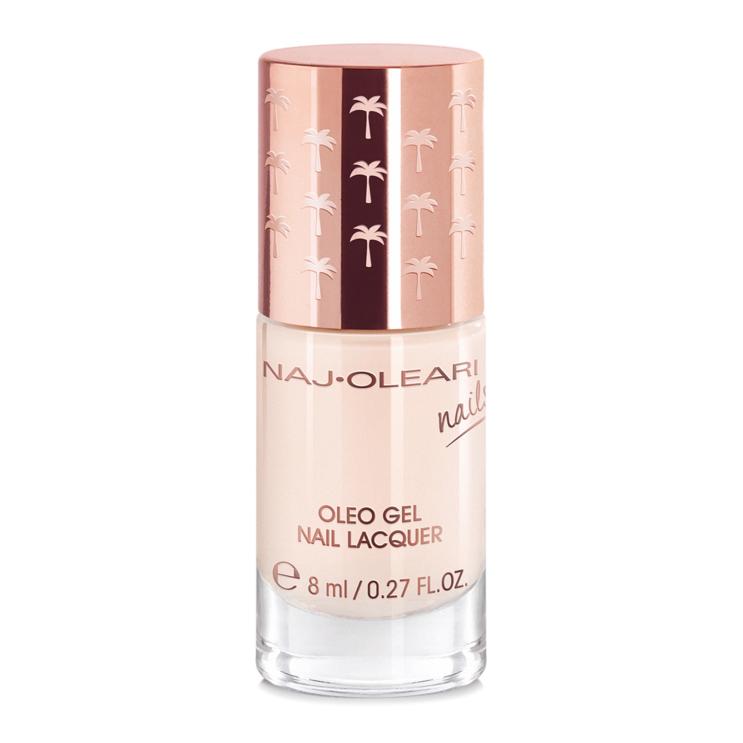 Naj-Oleari Oleo Gel Nail Lacquer 04 Rosa French - Smalto Effetto Gel 8ml con Oli Nutrienti