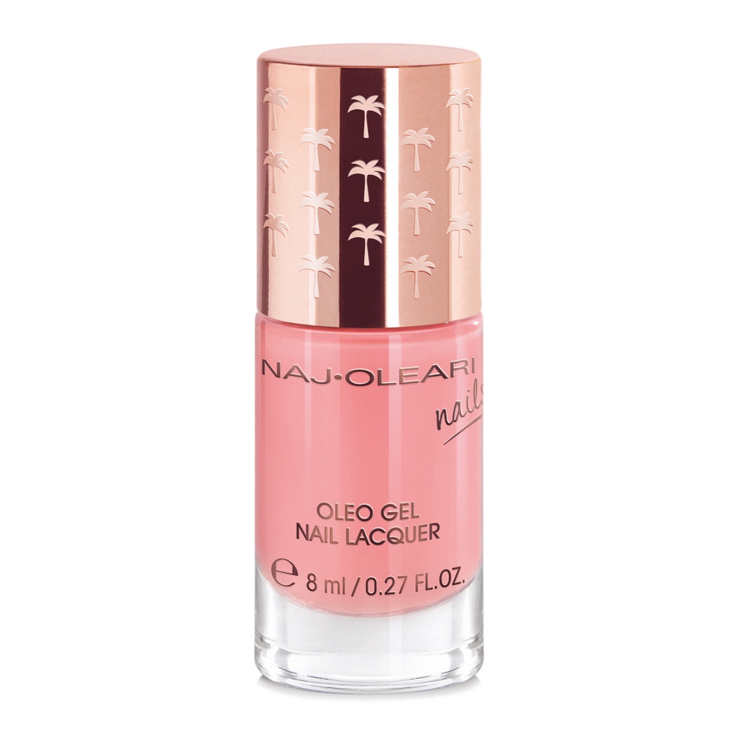 Naj-Oleari Oleo Gel Nail Lacquer 11 Fiore di loto 8ml - Smalto Effetto Gel con Oli Nutrienti