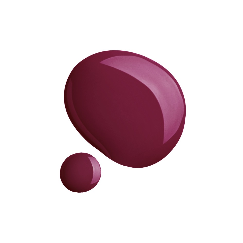 Naj Oleari Oleo Gel Nail Lacquer 25 - Rosso Nero 8ml - Smalto Effetto Gel con Olio di Avocado Nutriente