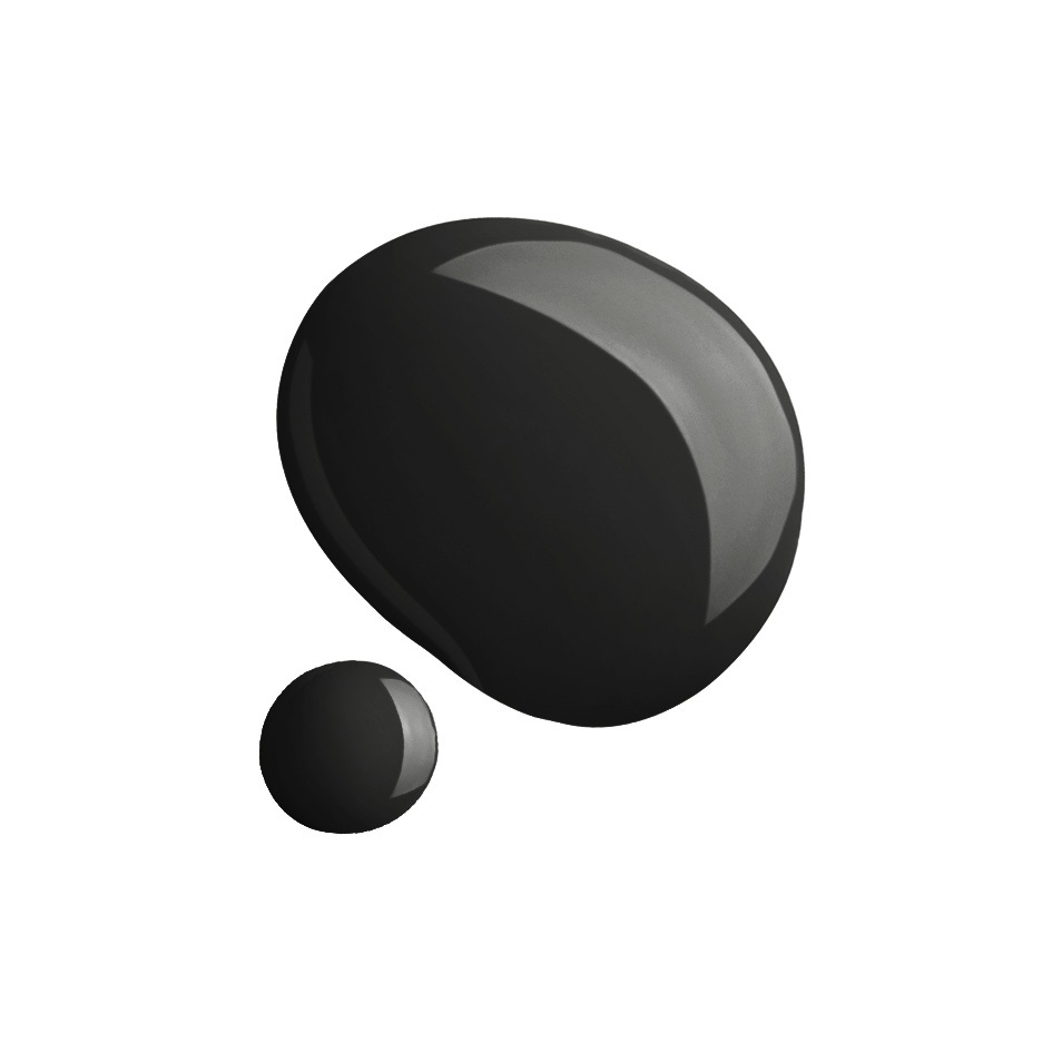 Naj-Oleari Oleo Gel Nail Lacquer 26 Nero - Smalto Effetto Gel Professionale 8ml con Oli Emollienti e Olio di Avocado