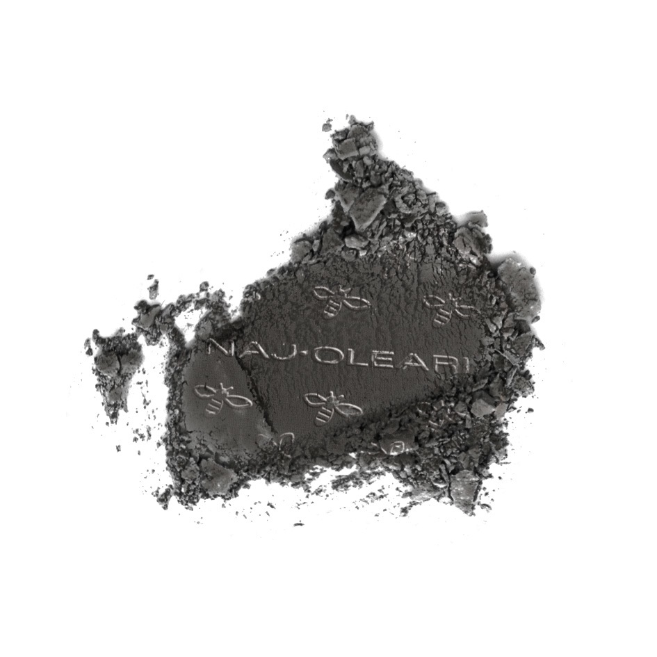 Naj-Oleari Colour Fair Eyeshadow Wet&Dry 21 Nero Mat - Ombretto Ultra Pigmentato con Olio di Argan