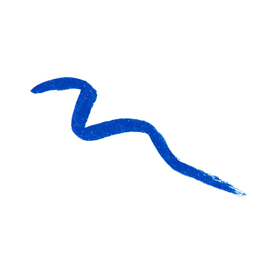 Naj-Oleari Impeccable Eyeliner 02 Blu Magnetico - Eyeliner Liquido Resistente all'Acqua con Tratto Preciso e Intenso, 4 ml