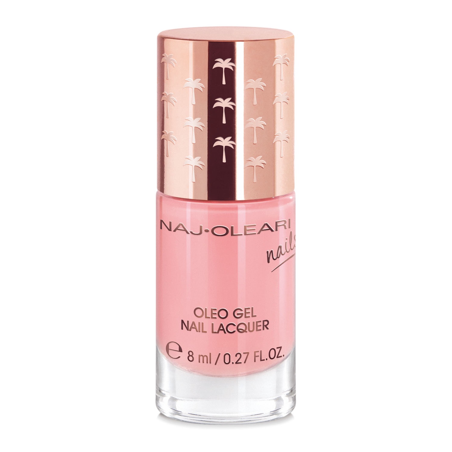 Naj-Oleari Oleo Gel Nail Lacquer 31 Rosa Corallo 8ml - Smalto Effetto Gel con Oli Emollienti e Finish Ultra Brillante