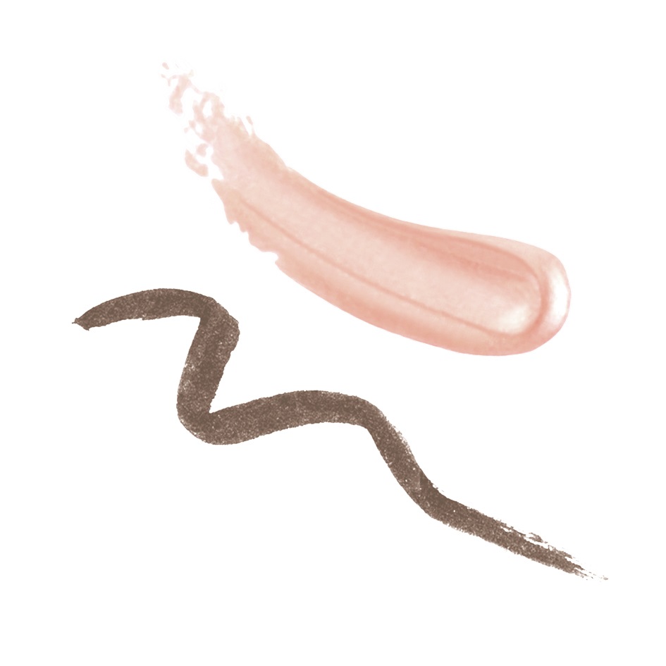 Naj-Oleari All-Day Ink Brow Liner & Highlighter - Colore 01 Bionde, 2.8ml 3.1ml, Resistente all'acqua e Durata fino a 24 ore