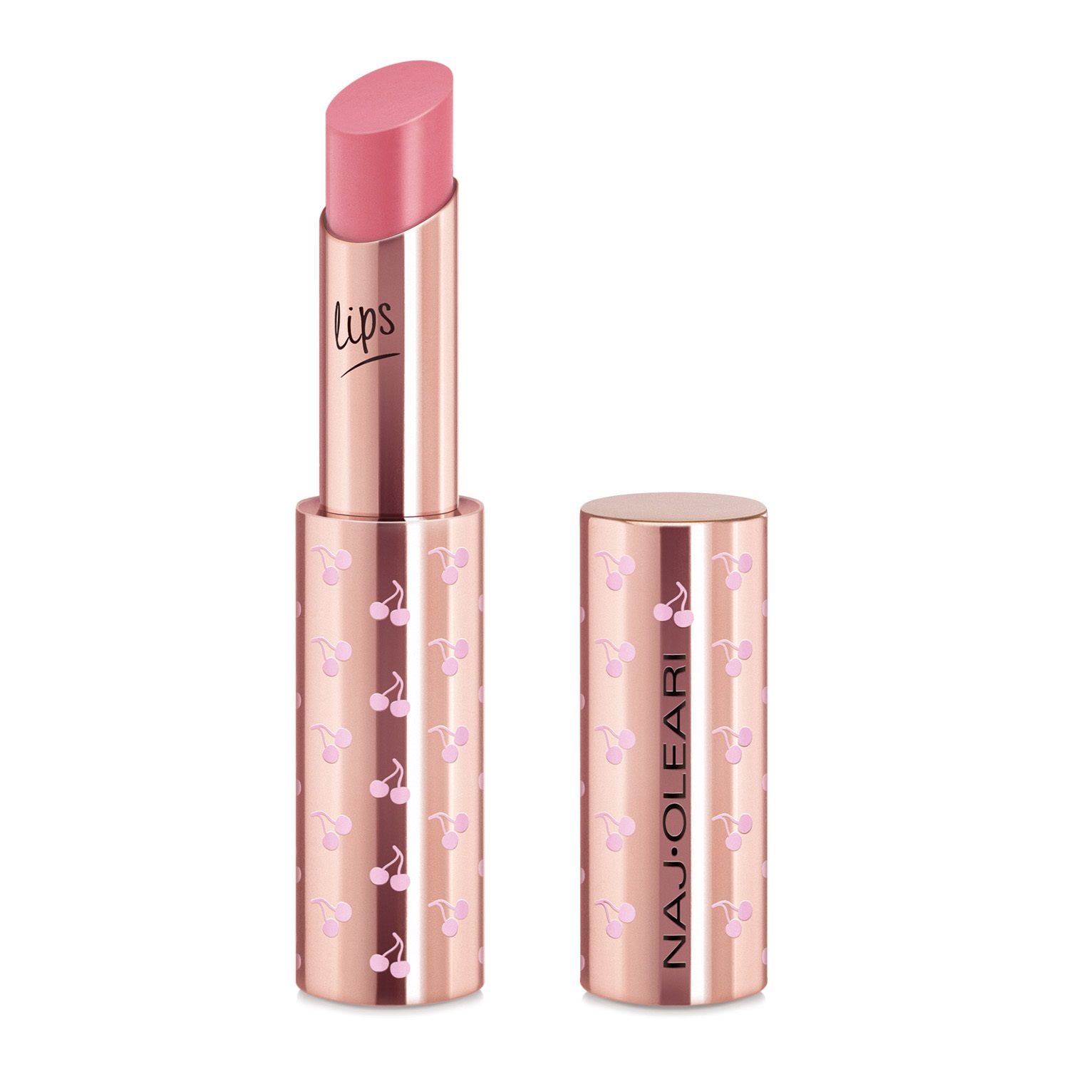 Naj-Oleari True Icon Lipstick 02 Rosa Conchiglia - Rossetto Satinato 3g con Estratto di Passion Fruit
