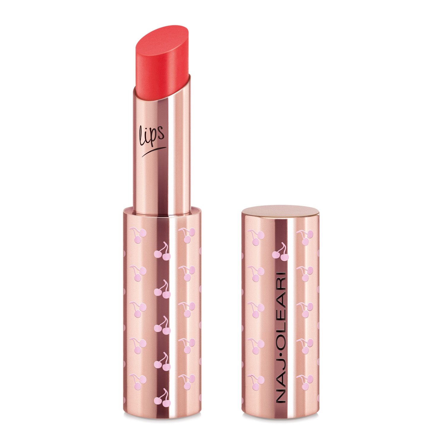 Naj Oleari True Icon Lipstick - Rossetto Iconico 3-3.5 GR, Colore 09 Rosso Arancio, Finish Satinato e Lunga Tenuta