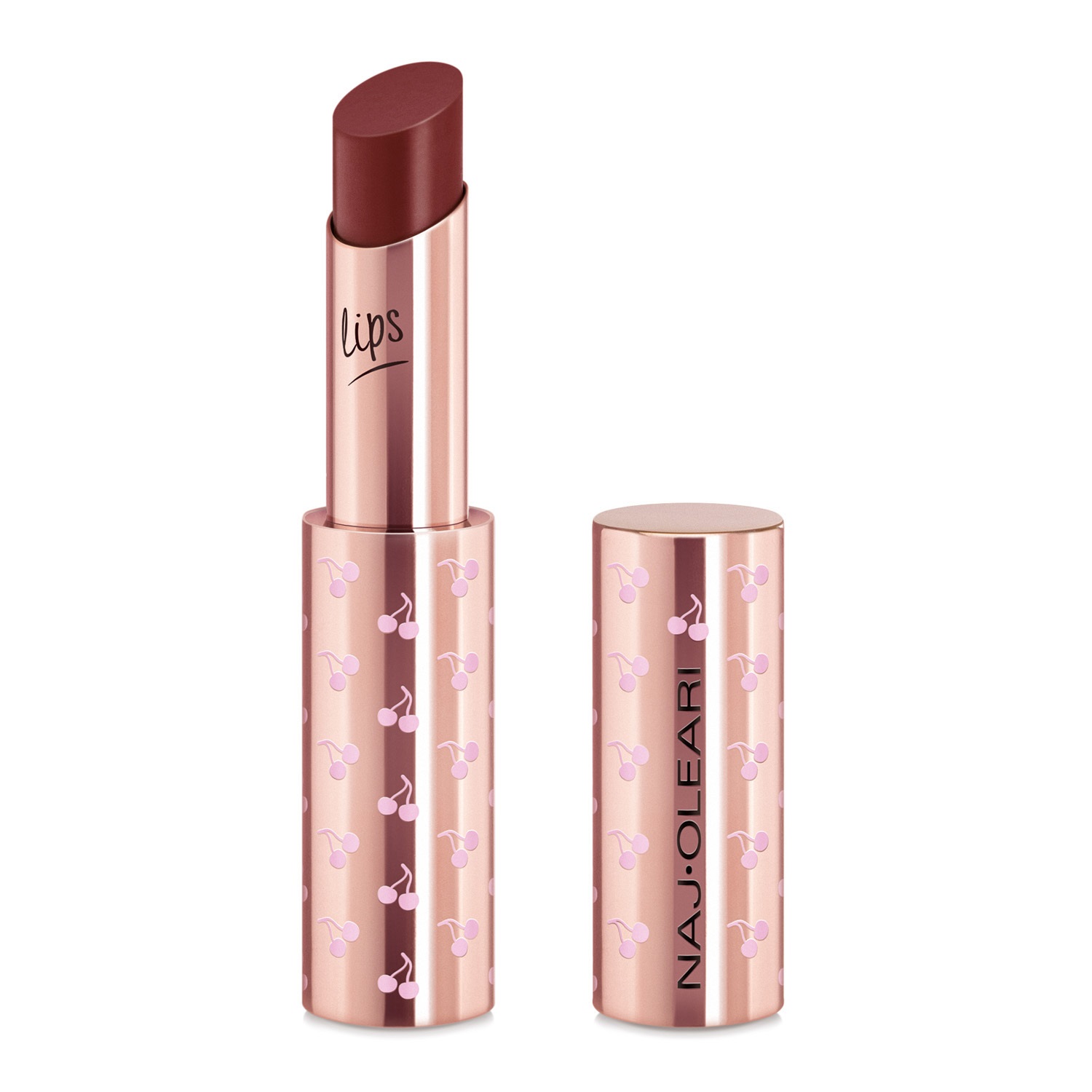 Naj-Oleari True Icon Lipstick 12 - Rosso Nigritella - Rossetto Iconico Satinato 3g