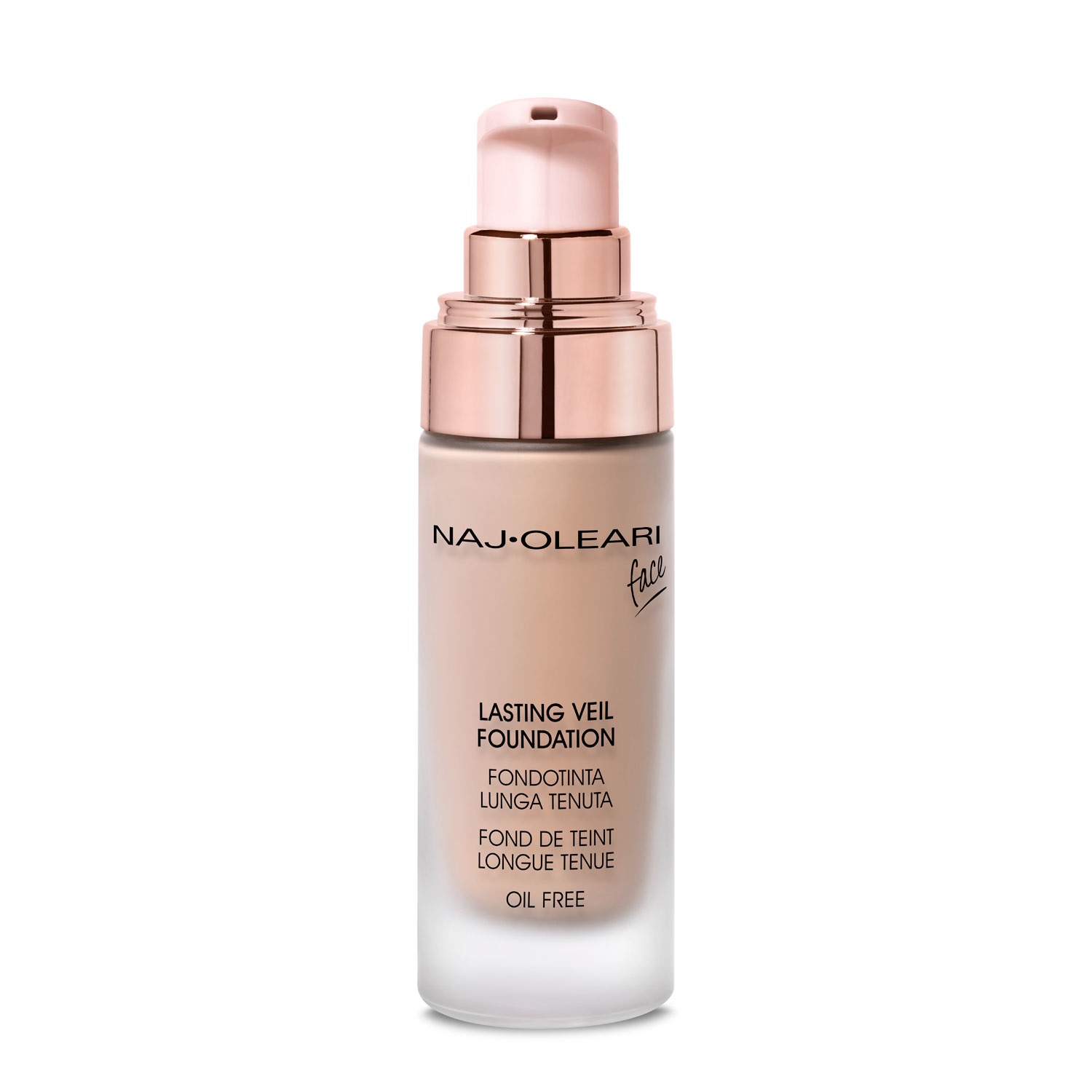 Naj-Oleari Lasting Veil Foundation 103 Beige Naturale - Fondotinta Fluido Lunga Tenuta 20 ml