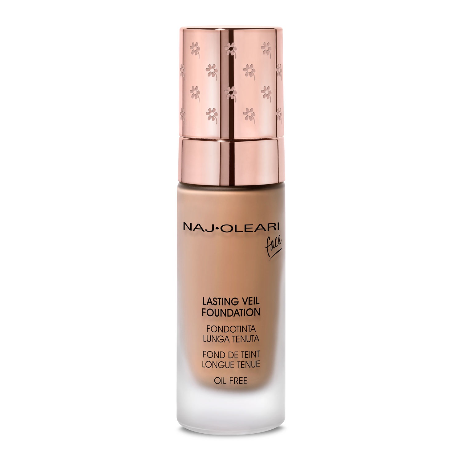 Naj-Oleari Lasting Veil Foundation 106 Noce Moscata - Fondotinta Fluido a Lunga Tenuta 20 ml