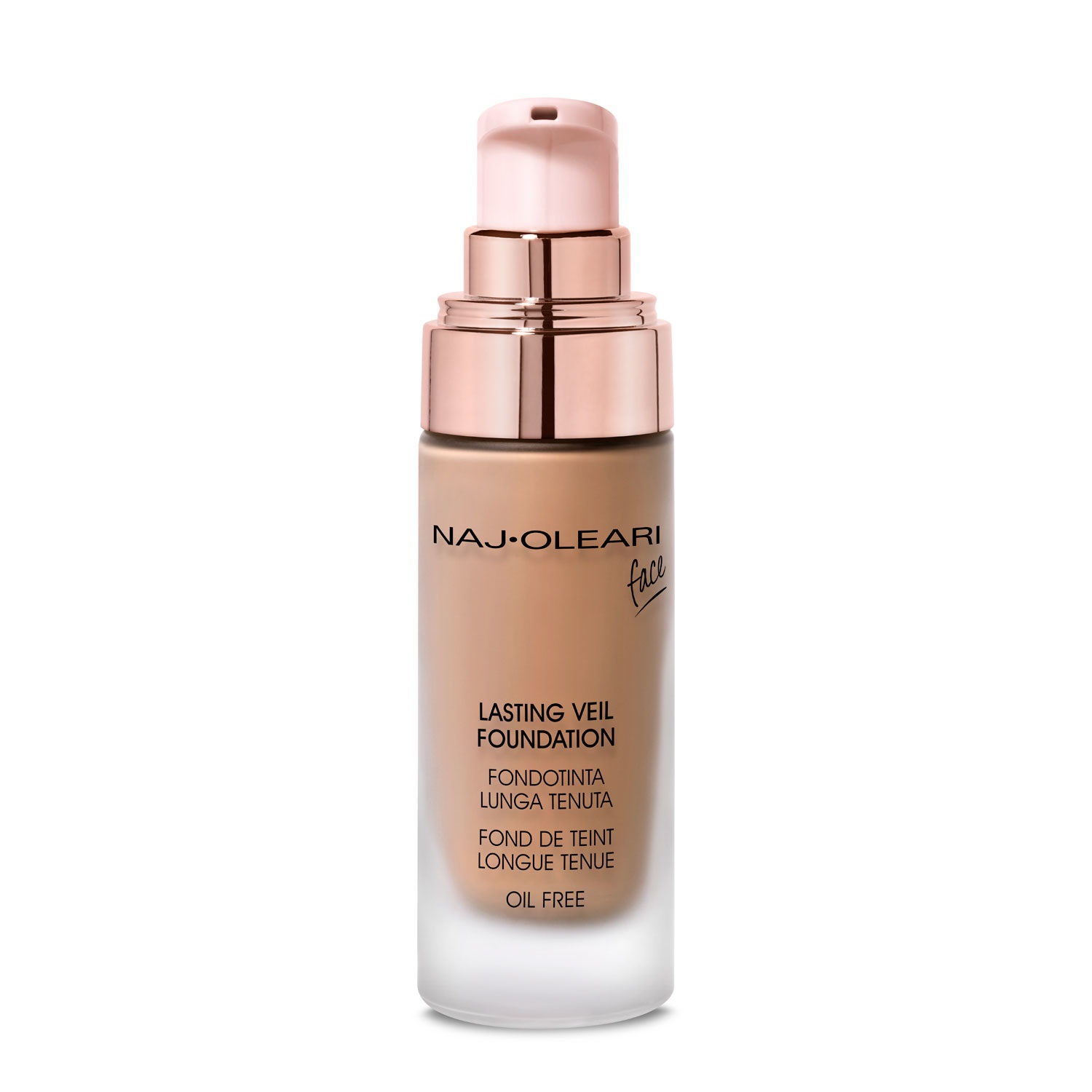 Naj-Oleari Lasting Veil Foundation 106 Noce Moscata - Fondotinta Fluido a Lunga Tenuta 20 ml