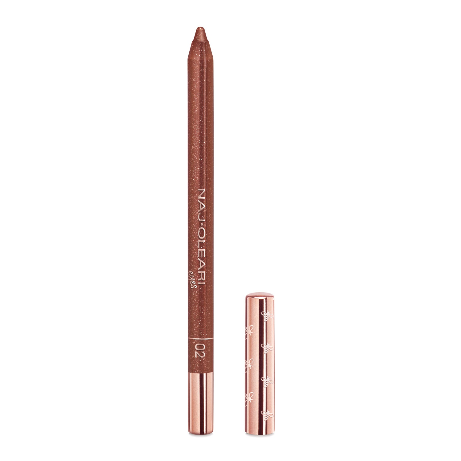 Naj-Oleari Luminous Eye Pencil - Matita Occhi Lunga Tenuta 02 Marrone Perlato 1.2g