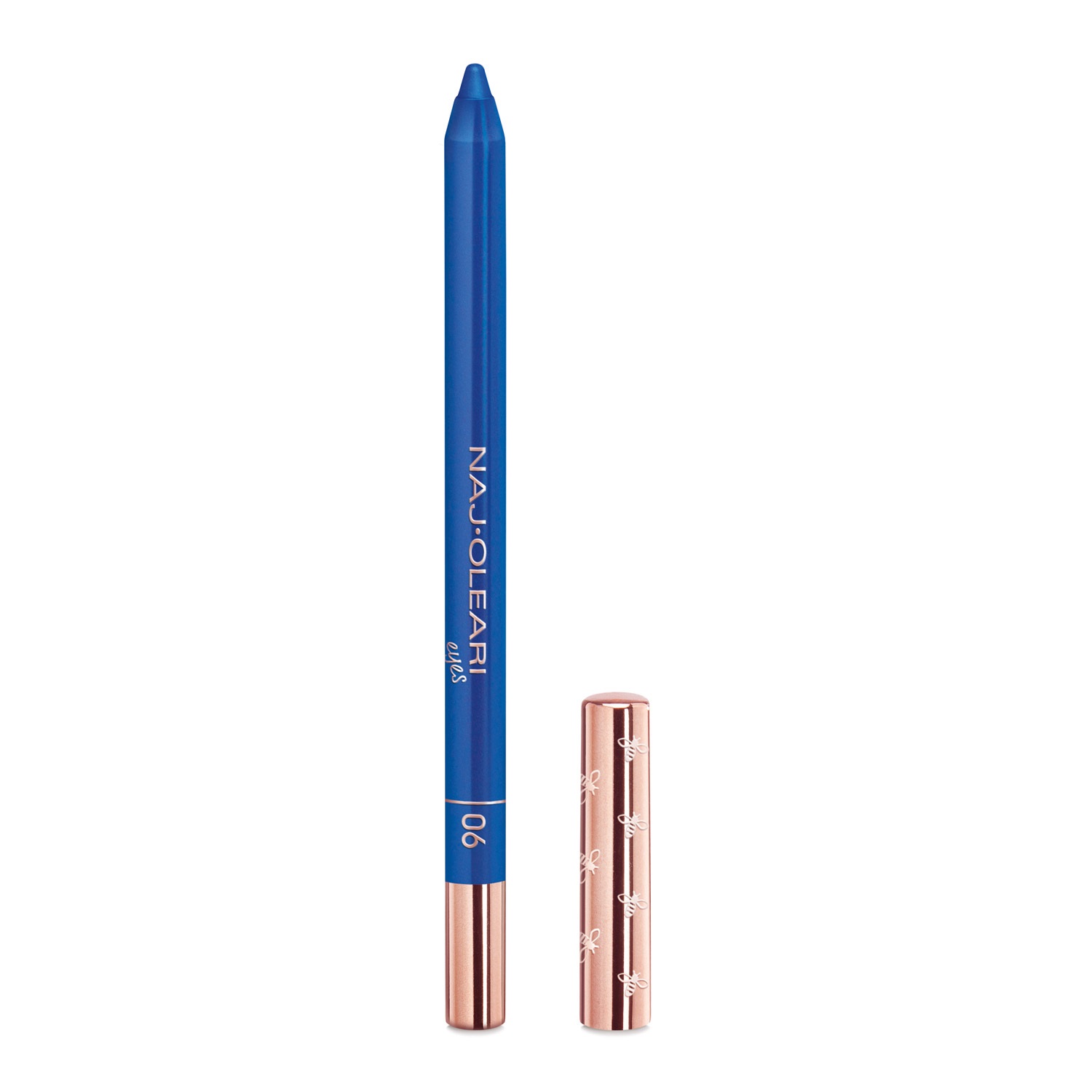 Naj-Oleari Luminous Eye Pencil 06 Blu Elettrico - Matita Occhi Lunga Tenuta, Resistente all'Acqua