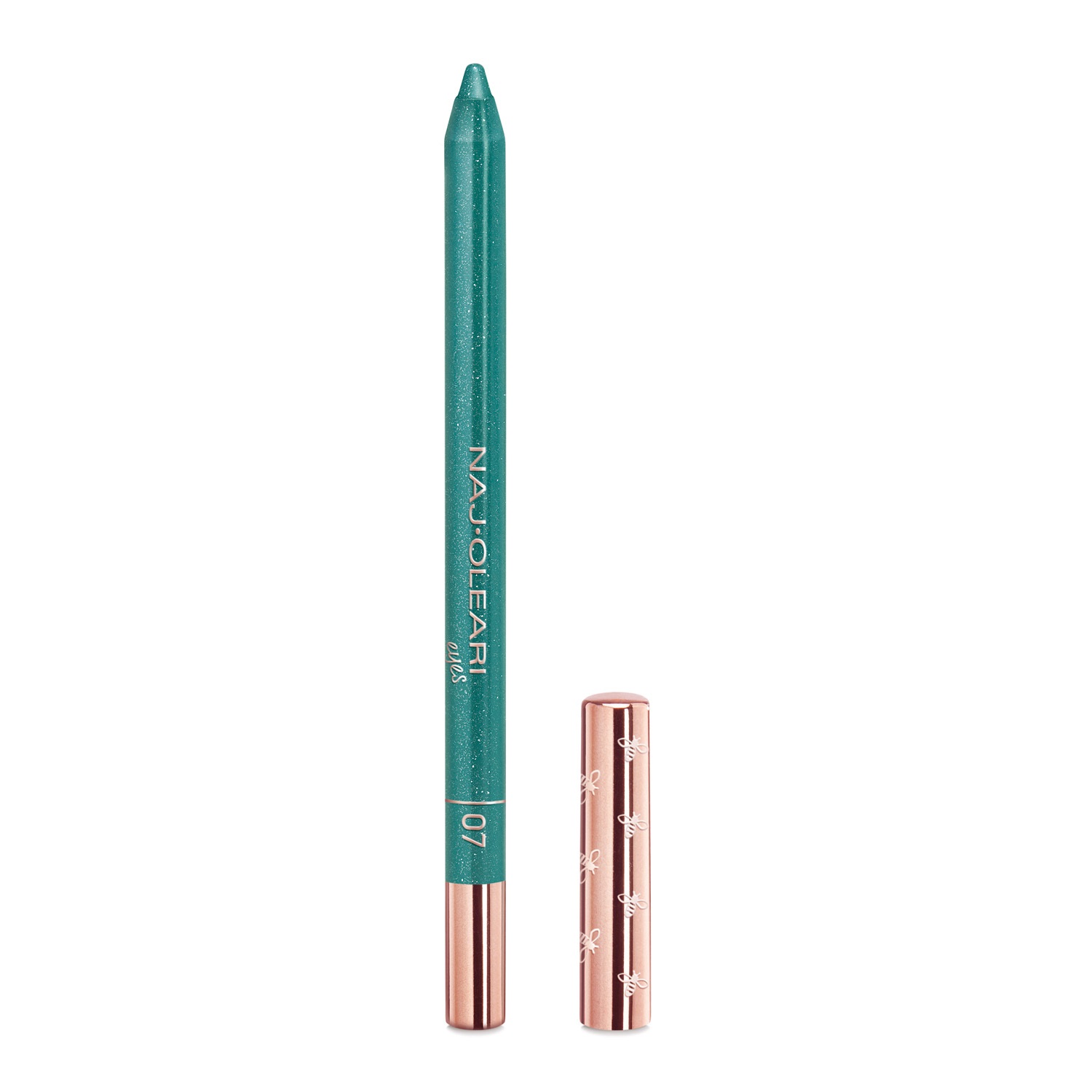 Naj-Oleari Luminous Eye Pencil 07 Verde Perlato - Matita Occhi Lunga Tenuta, 1.2g, Resistente all'Acqua
