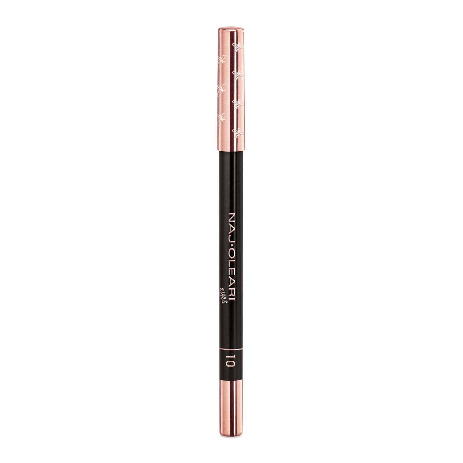 Naj-Oleari Luminous Eye Pencil 10 Nero Mat - Matita Occhi Lunga Tenuta, Resistente all'Acqua, Colore Pieno e Intenso