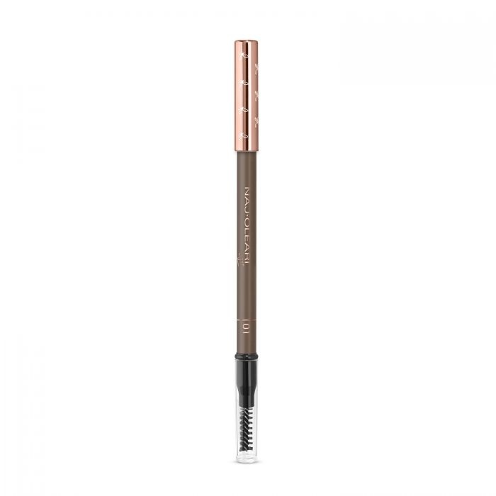 Naj-Oleari Fill-in Brow Pencil 01 Bionde - Matita Sopracciglia Lunga Tenuta con Pettinino