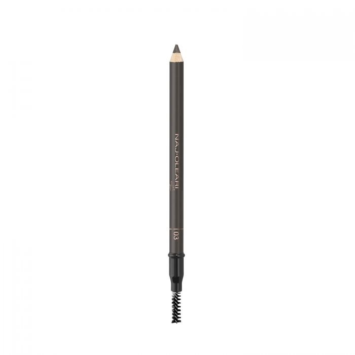 Naj-Oleari Fill-in Brow Pencil 03 More - Matita Sopracciglia Lunga Tenuta con Pettinino Incluso