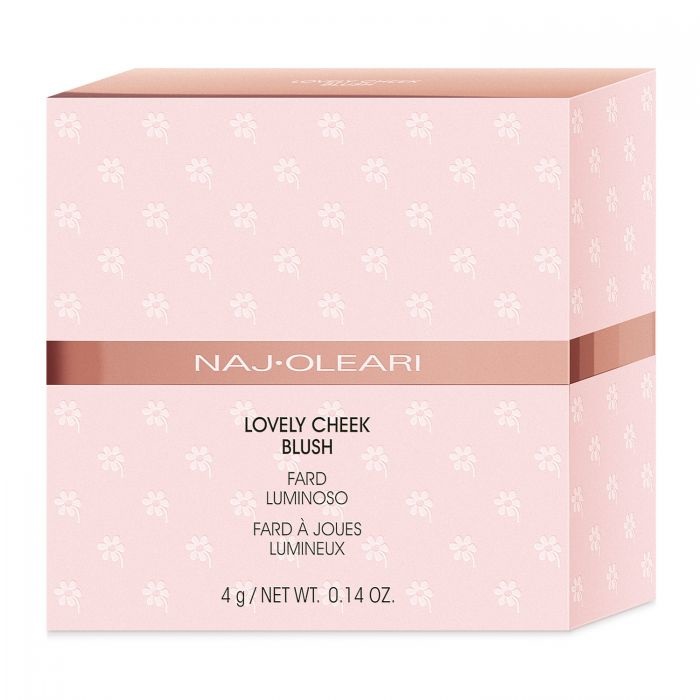 Naj-Oleari Lovely Cheek Blush 05 Albicocca - Fard Luminoso 4g con Estratto di Fiore di Porcellana