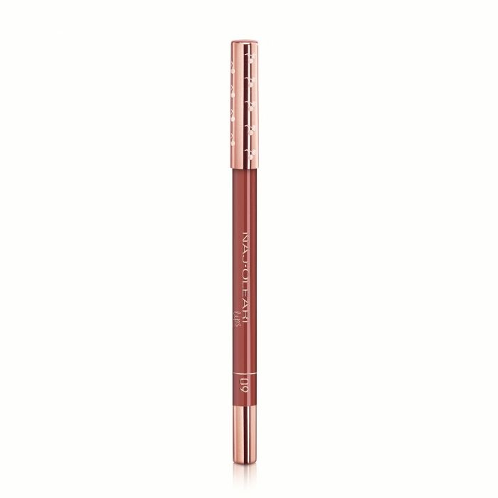 Naj-Oleari Perfect Shape Lip Pencil 09 Rosso Mattone - Matita labbra a lunga tenuta, no-transfer e resistente all'acqua