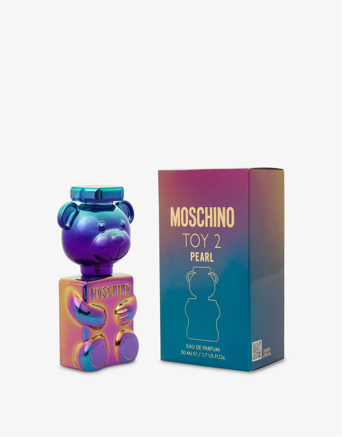 Moschino Toy 2 Pearl Eau de Parfum 50 ml - Fragranza Genderless Floreale-Fruttato con Limone e Gelsomino
