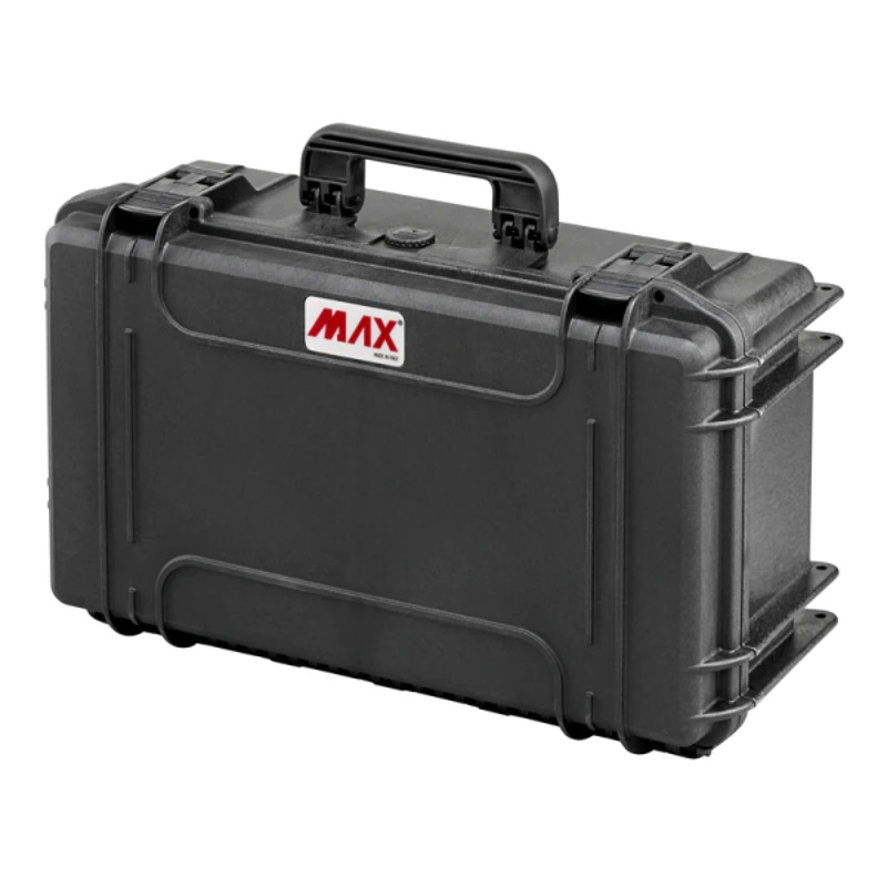 Max Cases Valigetta Porta Attrezzi Ermetica con Spugna Precubettata - Resistente all'Acqua, Polvere e Urti, Colore Nero