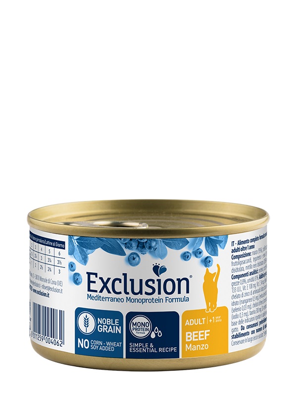 Exclusion NGCABW85 cibo umido per gatti 85 g