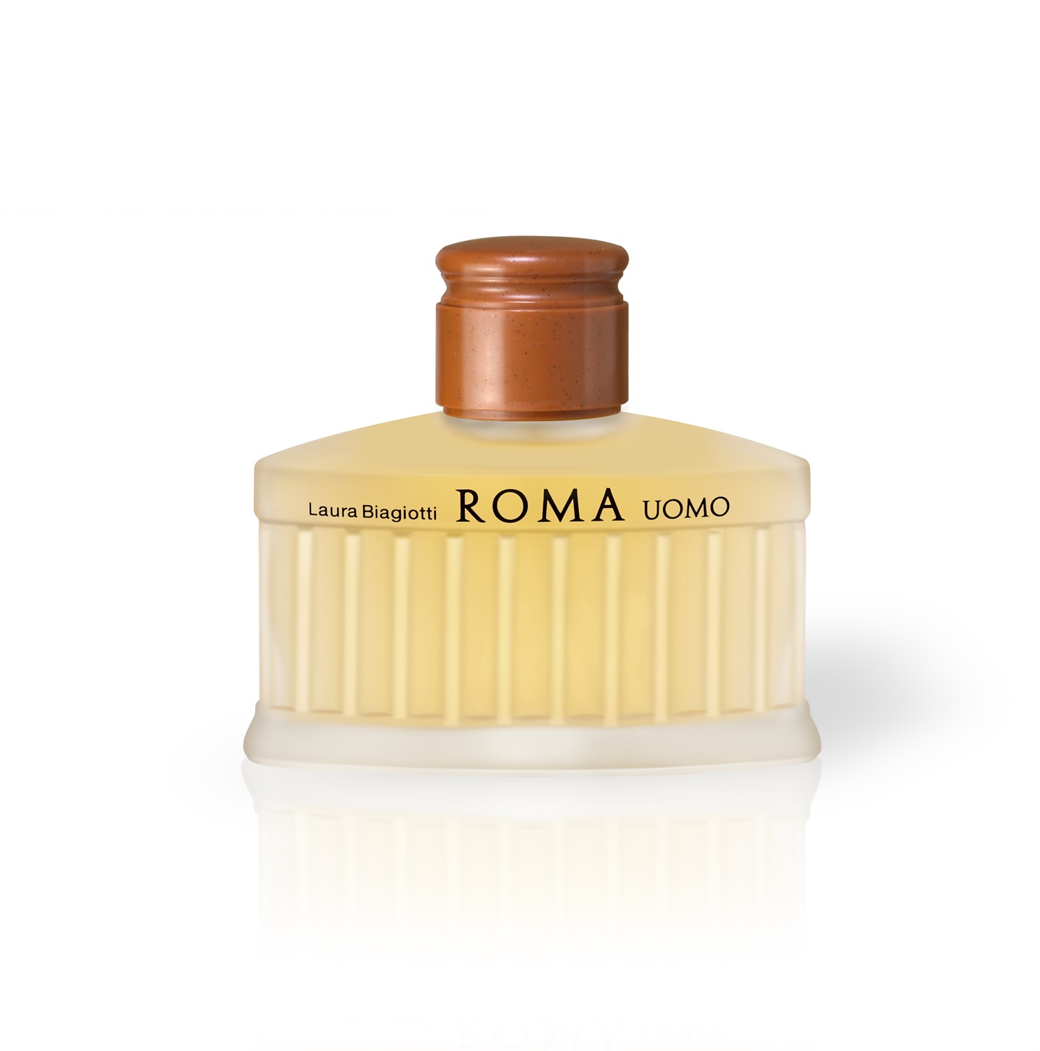 Laura Biagiotti Roma Uomo Eau de Toilette 125ml - Fragranza Orientale Legnosa con Note di Pompelmo Rosa e Basilico