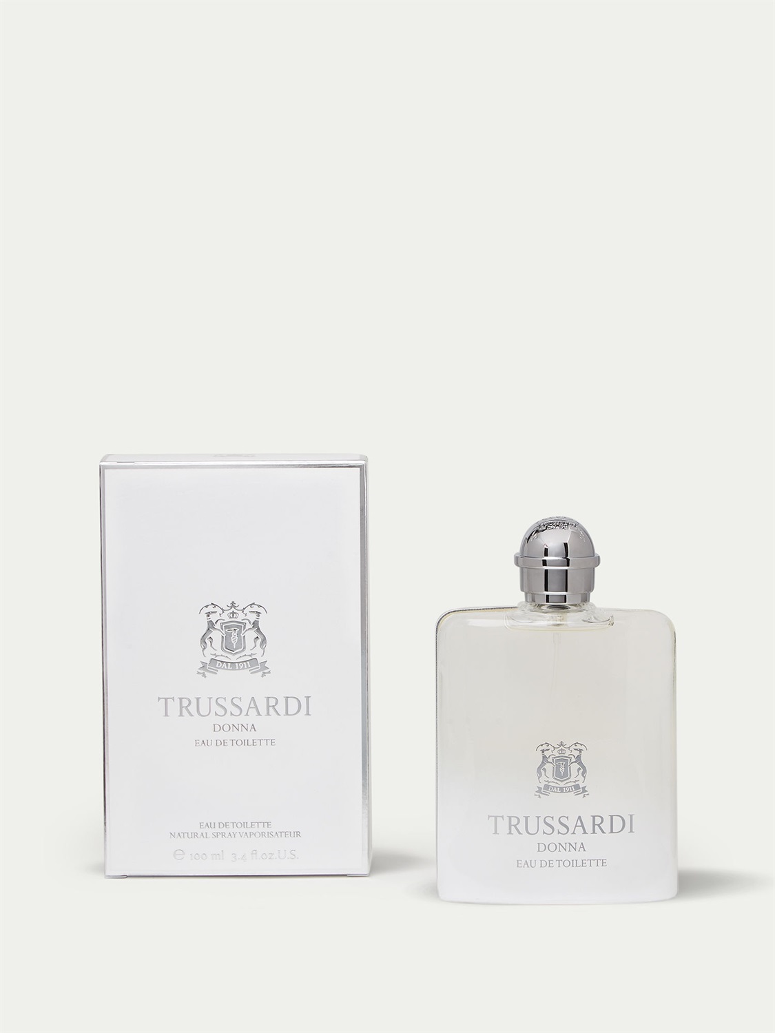 Trussardi Donna Eau de Toilette 100 ml - Fragranza Floreale Orientale con Note di Yuzu, Cedro e Melone