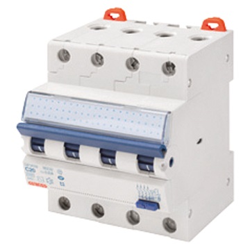 Gewiss GW94170 - Interruttore Magnetotermico Differenziale Compatto 4P C32 0.03A AC