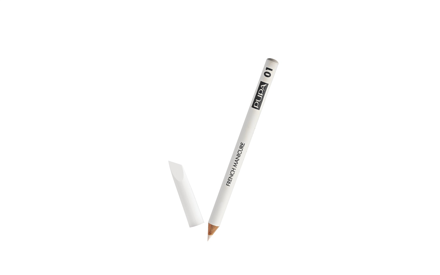 PUPA Matita French Manicure Bianca 01 - Effetto Naturale e Chic per Unghie Perfette