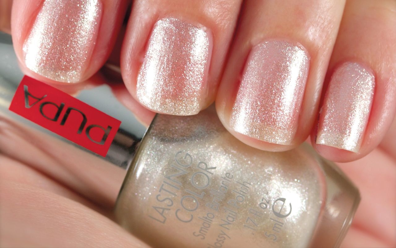 PUPA Lasting Color 103 Ultra Pearly White - Smalto per unghie brillante 5 ml