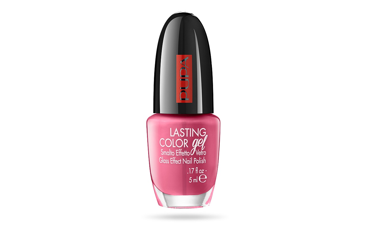 PUPA Milano Lasting Color Gel 016 Jellybean - Smalto Lucido Effetto Vetro 5 ml