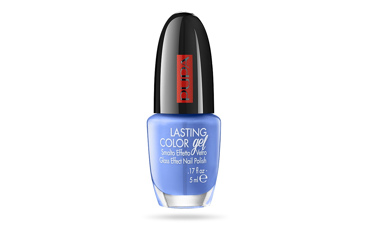 PUPA Lasting Color Gel 055 Gleaming Sea - Smalto Ultra Lucido Effetto Vetro 5 ml