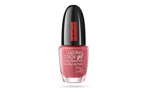 PUPA Lasting Color Gel 100 Tropical Red 5ml - Smalto effetto vetro, ultra lucido e iperpigmentato