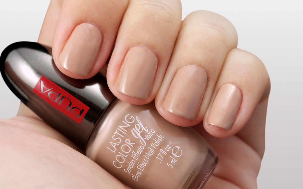 PUPA Milano Lasting Color Gel 139 Ombre Rose - Smalto Gel Ultra Lucido 5 ml con Effetto Vetro