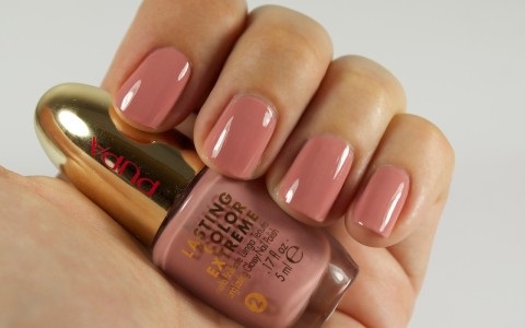 PUPA Milano Lasting Color Extreme Smalto 017 Artistic Rose 5ml - Brillante Lunga Tenuta, Finish Ultra Brillante, Sistema in 3 Step