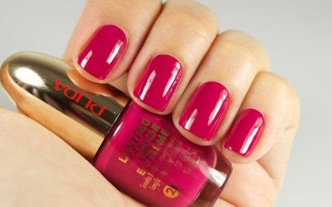 PUPA Milano Lasting Color Extreme 021 Raspberry Mousse - Smalto Brillante Lunga Tenuta 5ml