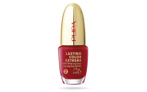 PUPA Milano Lasting Color Extreme Smalto 027 Red Soul - Brillante Lunga Tenuta 5ml