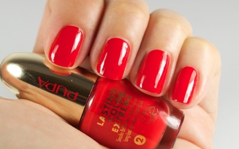 PUPA Milano Lasting Color Extreme 029 Reddish Glow - Smalto Brillante Lunga Tenuta 5ml