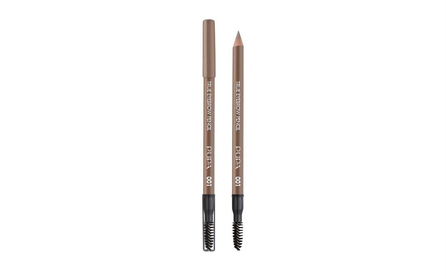 PUPA True Eyebrow Pencil 001 Blonde - Matita Sopracciglia a Lunga Tenuta Waterproof 1.08g