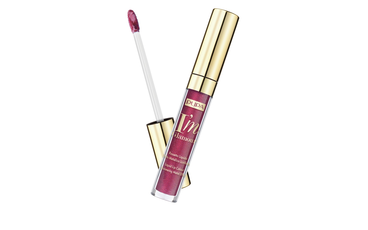 PUPA Milano I'M Glamour Rossetto Liquido 007 Intense Ruby 2.7ml - Long Lasting Lip Tint