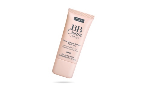 PUPA Milano BB Cream Primer 004 Bronze 30ml - Crema Idratante Colorata per Pelli Miste e Grasse con SPF 20