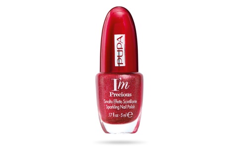 PUPA Milano I'm Precious Smalto 002 Daring Ruby 5ml - Brillante e Scintillante