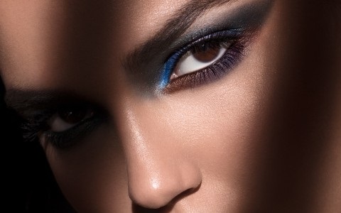 PUPA Milano The Dark Side of Beauty Ombretto 006 Dark Blue 1.3g - Metallico, Smoky